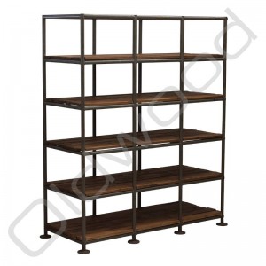 Grote vintage stellingkast Grote vintage stellingkast